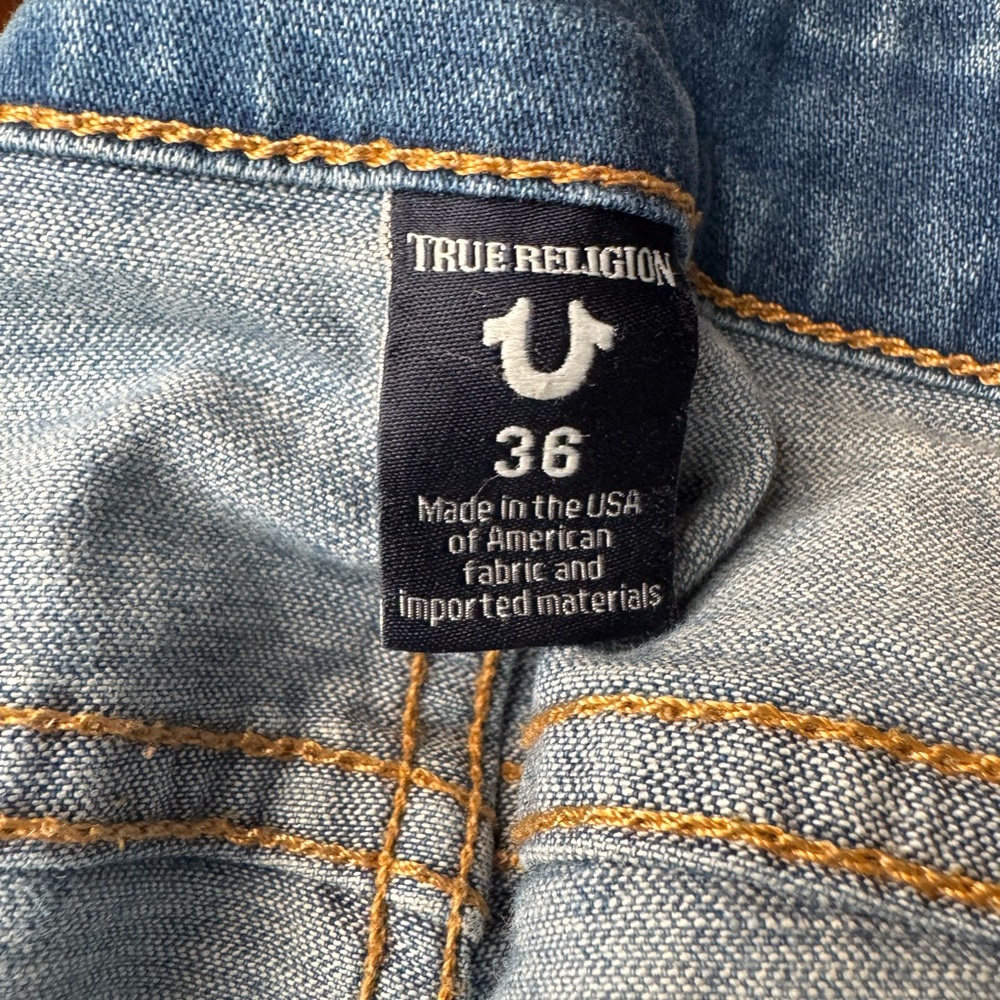 True Religion Light Blue Skinny Jeans - Picture 4 of 10